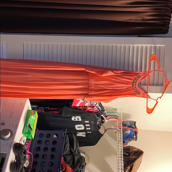 Lily Rose Dresses & Skirts - Long peach dress